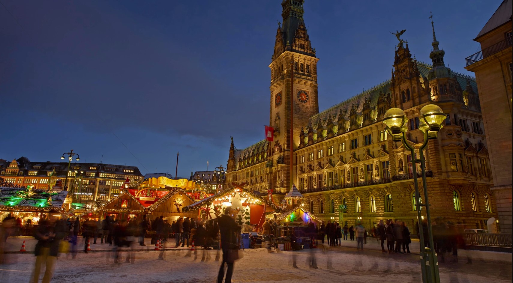 Kerst in Hamburg