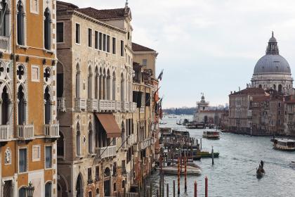 Venetie Wijk Dorsoduro Ponte dell  Accademia Canal Grande