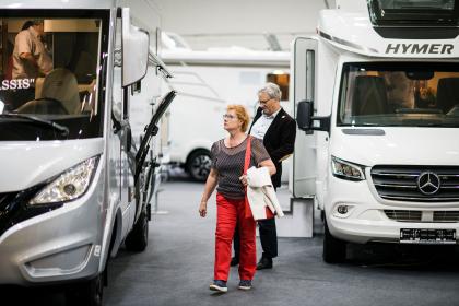 Motorhomes op het Mobicar evenement