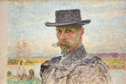 Zelfportret Emile Claus