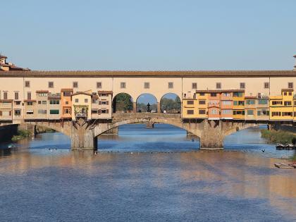 Ponte Vecchio from Ponte alle Grazie (c) Ingo Mehling