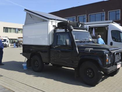 camper land rover